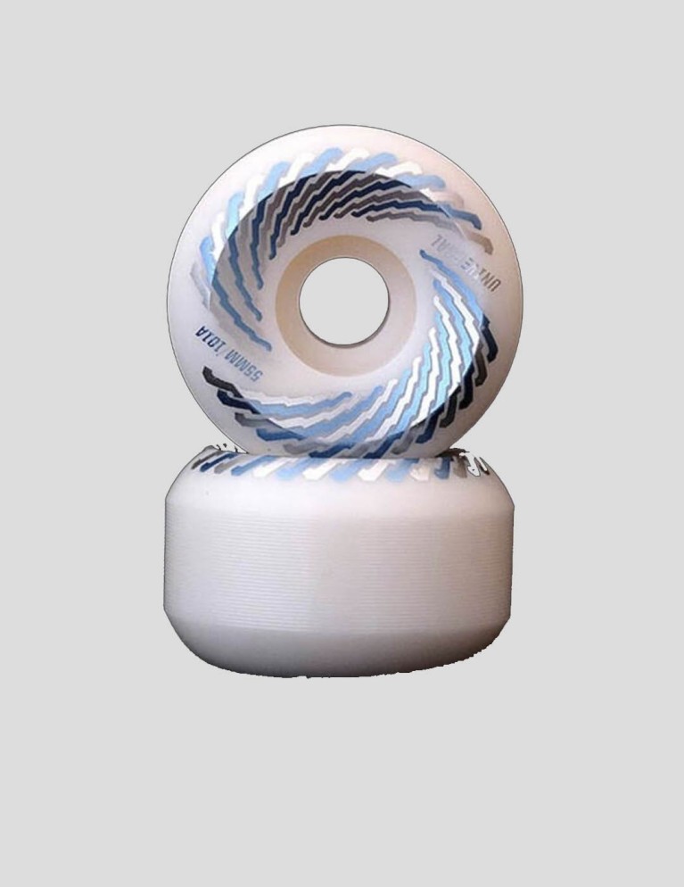 Rodas UNIVERSAL WHEELS 55 mm metallic 101a white
